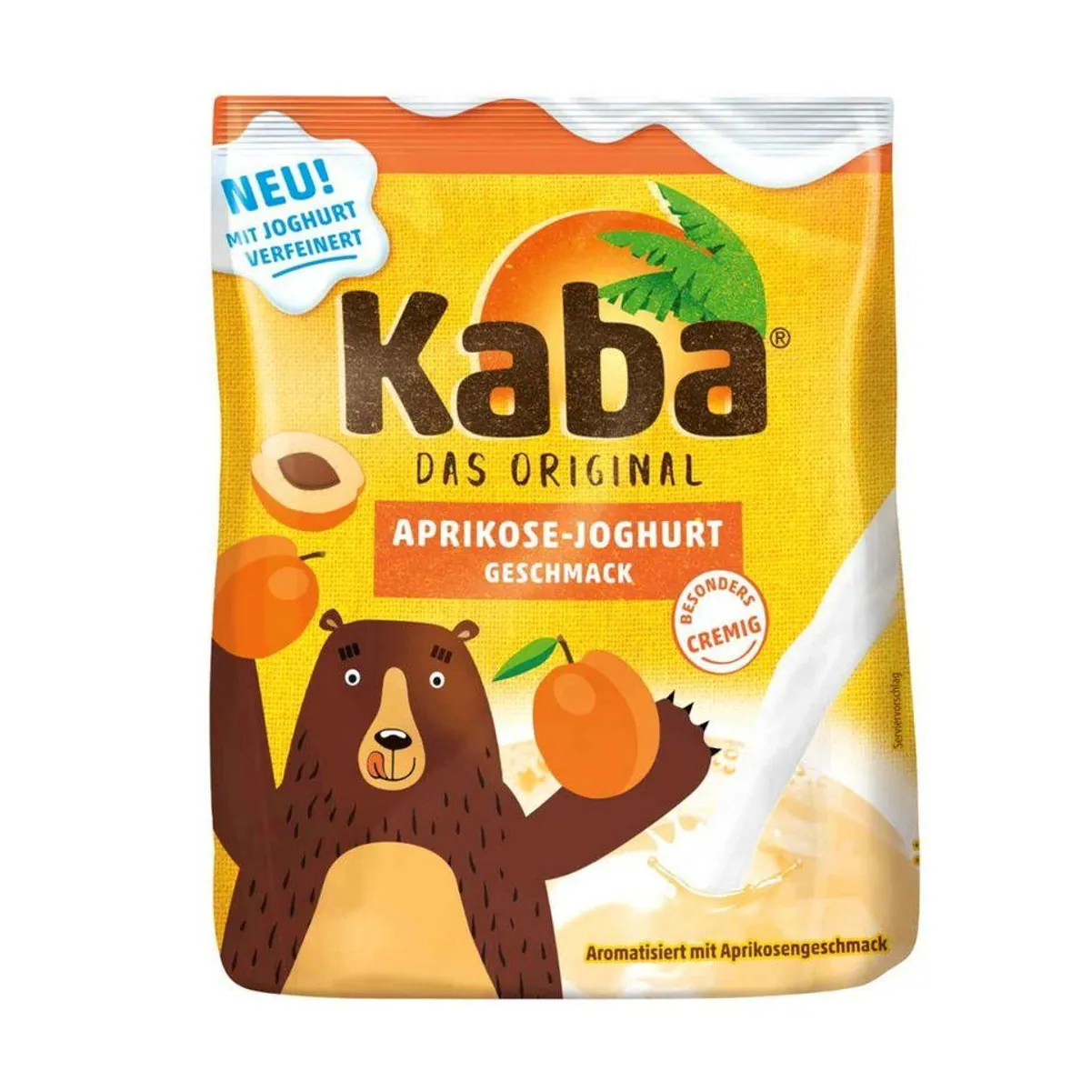 Kaba Getränkepulver Aprikose Joghurt, fruchtig-cremiger Genuss — schnell zubereitet, vielseitig einsetzbar, familienfreundlich