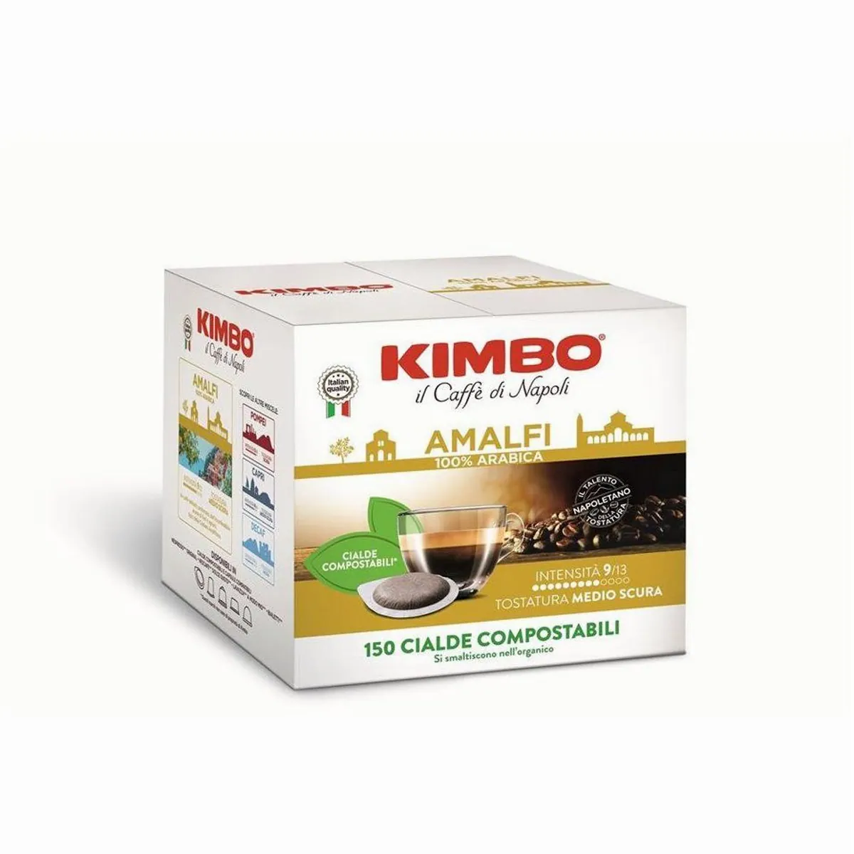 Kimbo AMALFI ESE Pads, 150 x 44 mm, mild, blumig, harmonisch