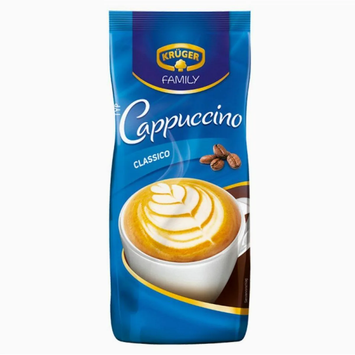 Krüger Family Cappuccino Classico 500g, cremig, aromatisch, einfach zuzubereiten
