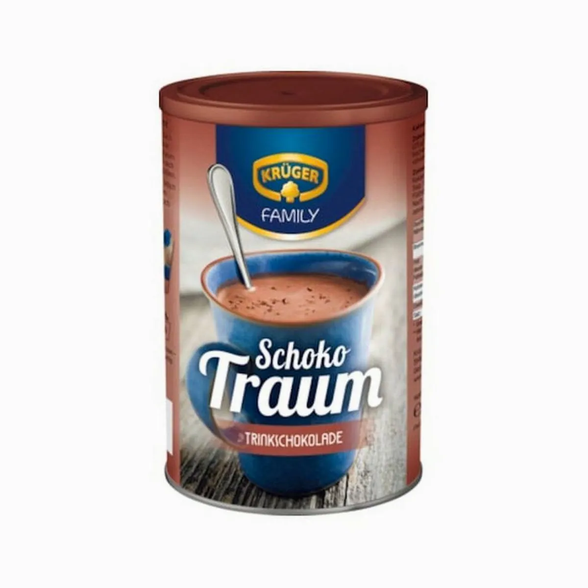 Krüger Family Schoko Traum Trinkschokolade, köstlicher Kakaogenuss, einfache Zubereitung, ideale Familiengröße