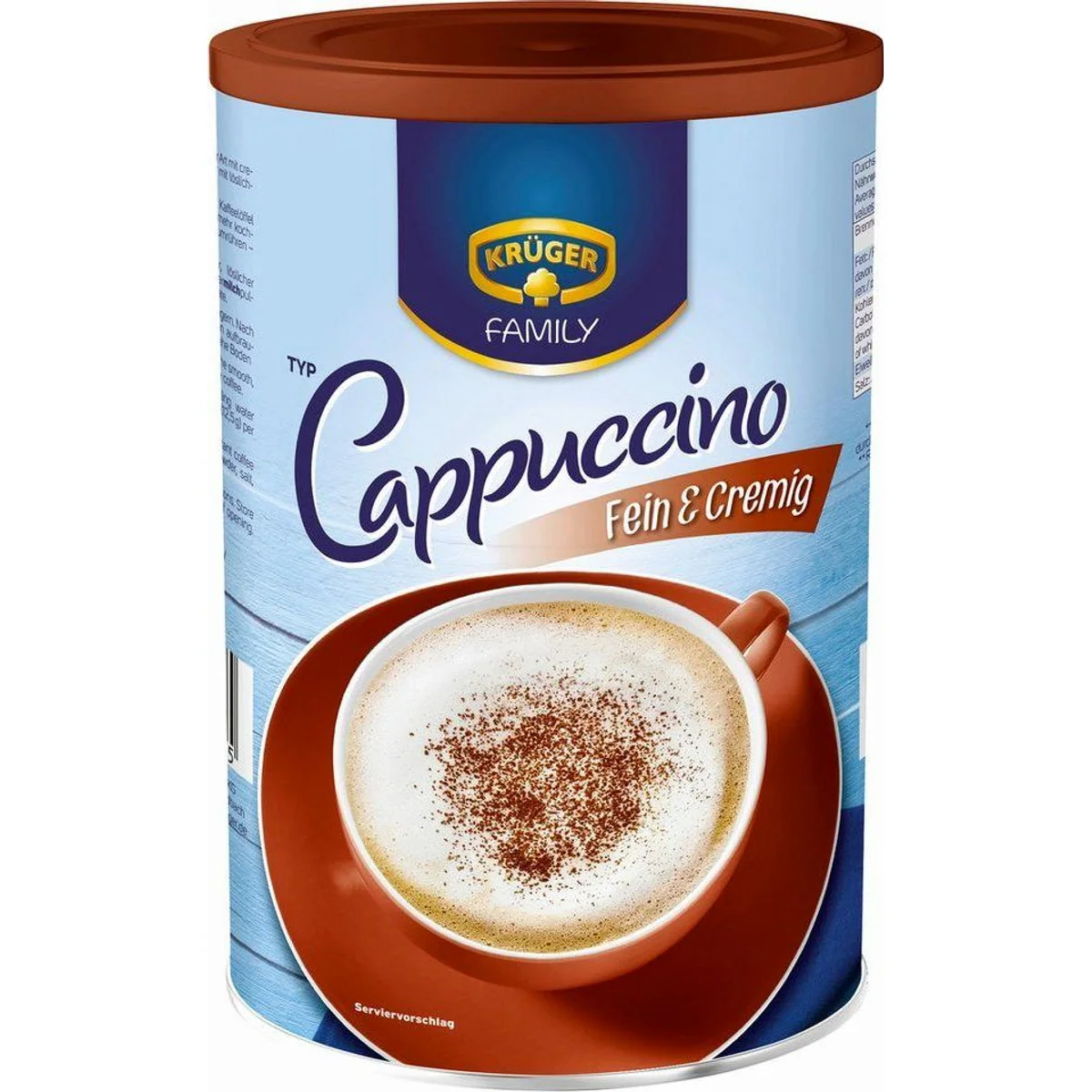 Krüger Cappuccino fein und cremig, ideal für jeden Kaffeeliebhaber — 350g