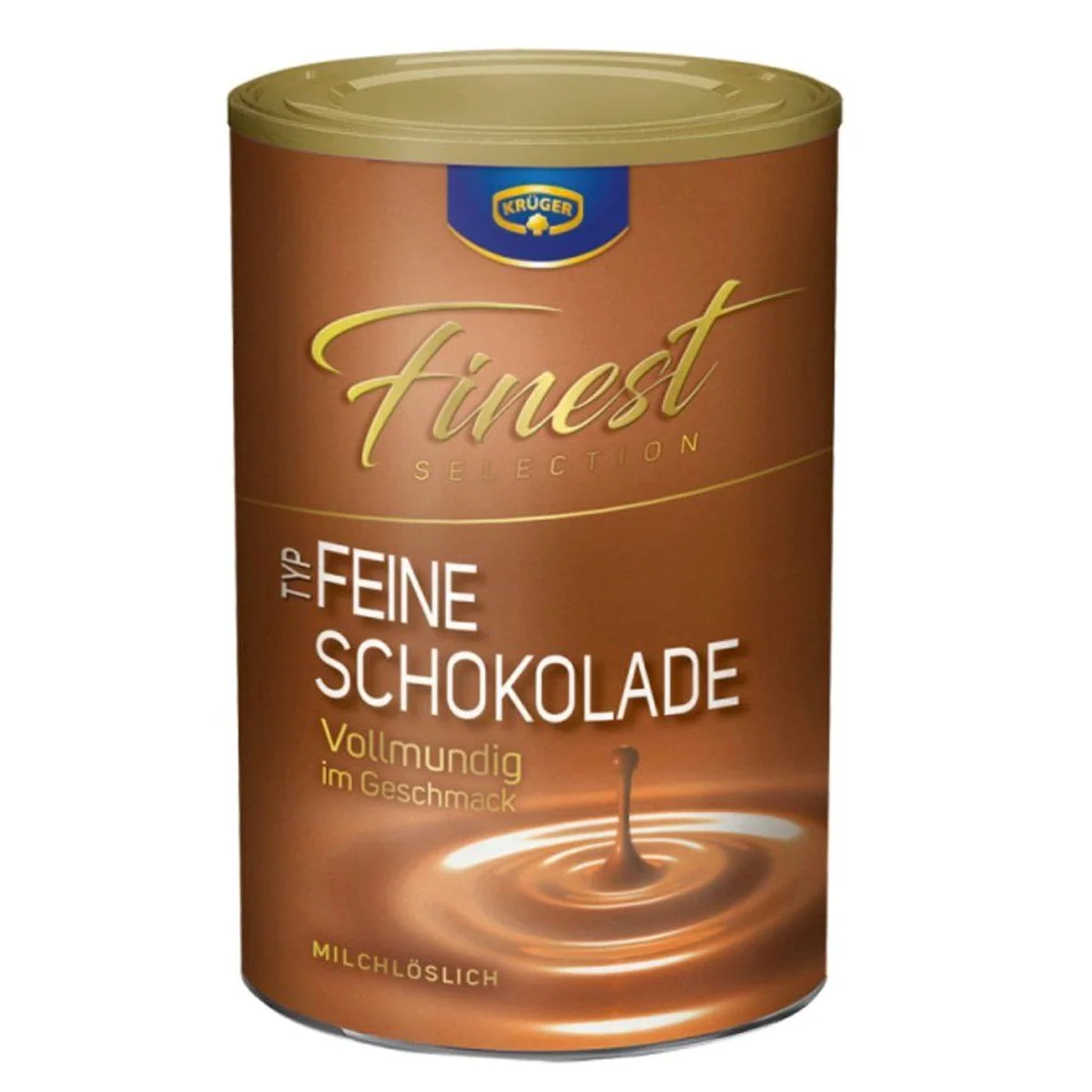 Krüger Trinkschokolade Finest 300g, cremig, schokoladig, ideal für Genießer