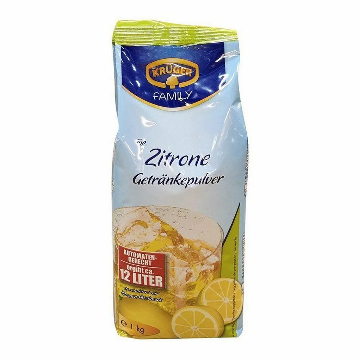 Krüger Zitrone Getränkepulver, fruchtig-aromatisch, vielseitig einsetzbar 2