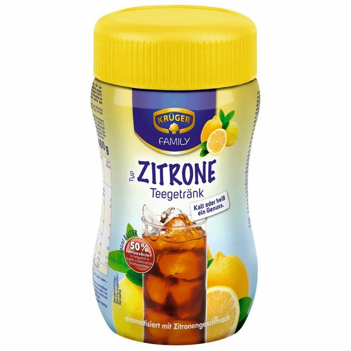 Krüger Teegetränk Zitrone, fruchtig-aromatisch, kalorienreduziert — ideal für Erfrischung und vielseitige Verwendung 2
