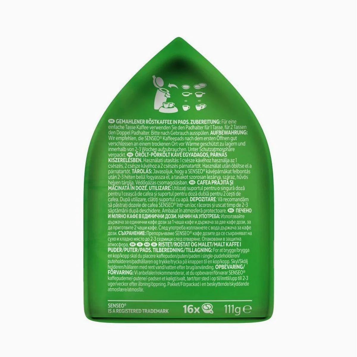 Senseo Mild Kaffee Pads, samtweicher Geschmack, fruchtiger Nachgeschmack, ideal für Pausen 5