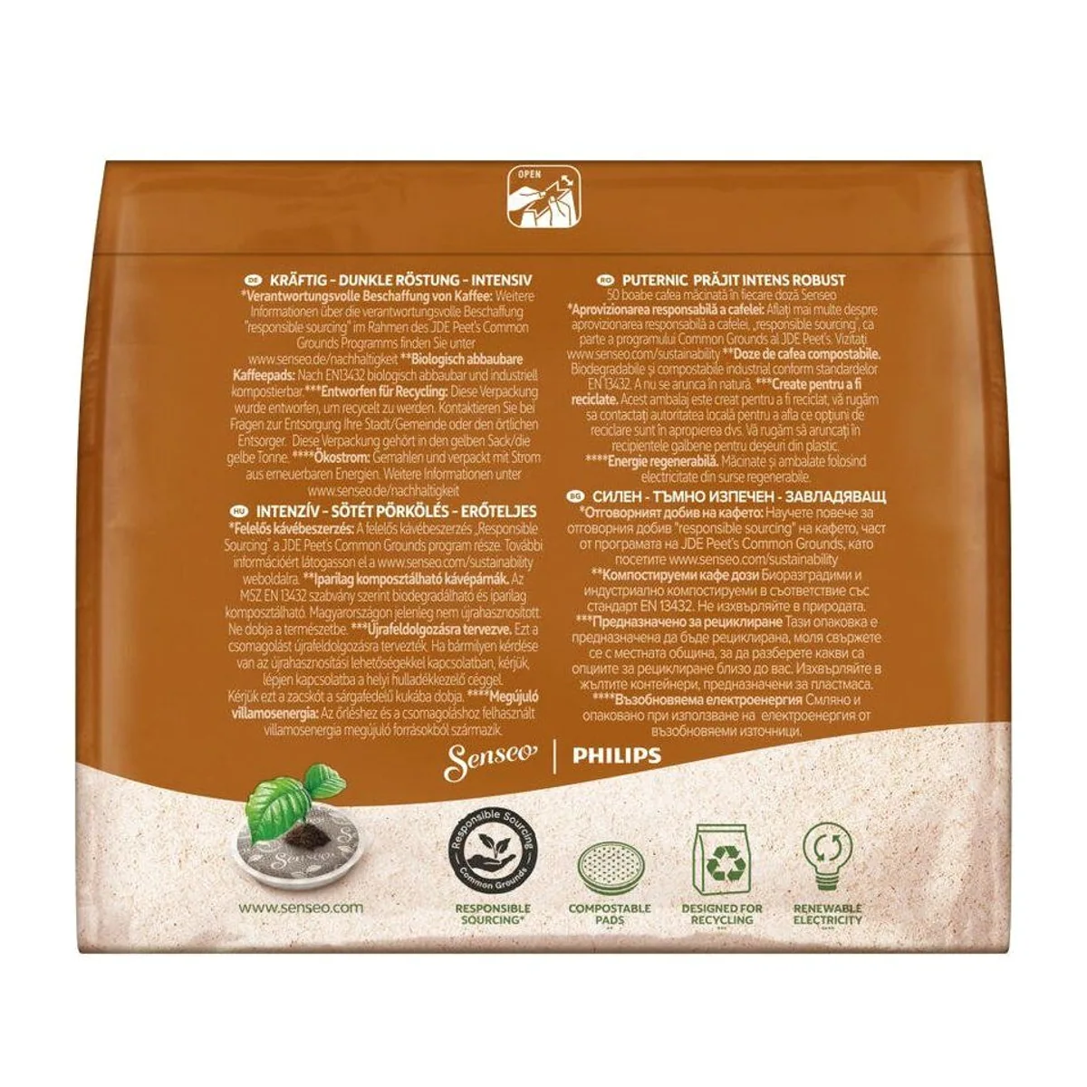 Senseo Kräftig Strong Kaffee, vollmundig und intensiv — für einen energischen Start 4