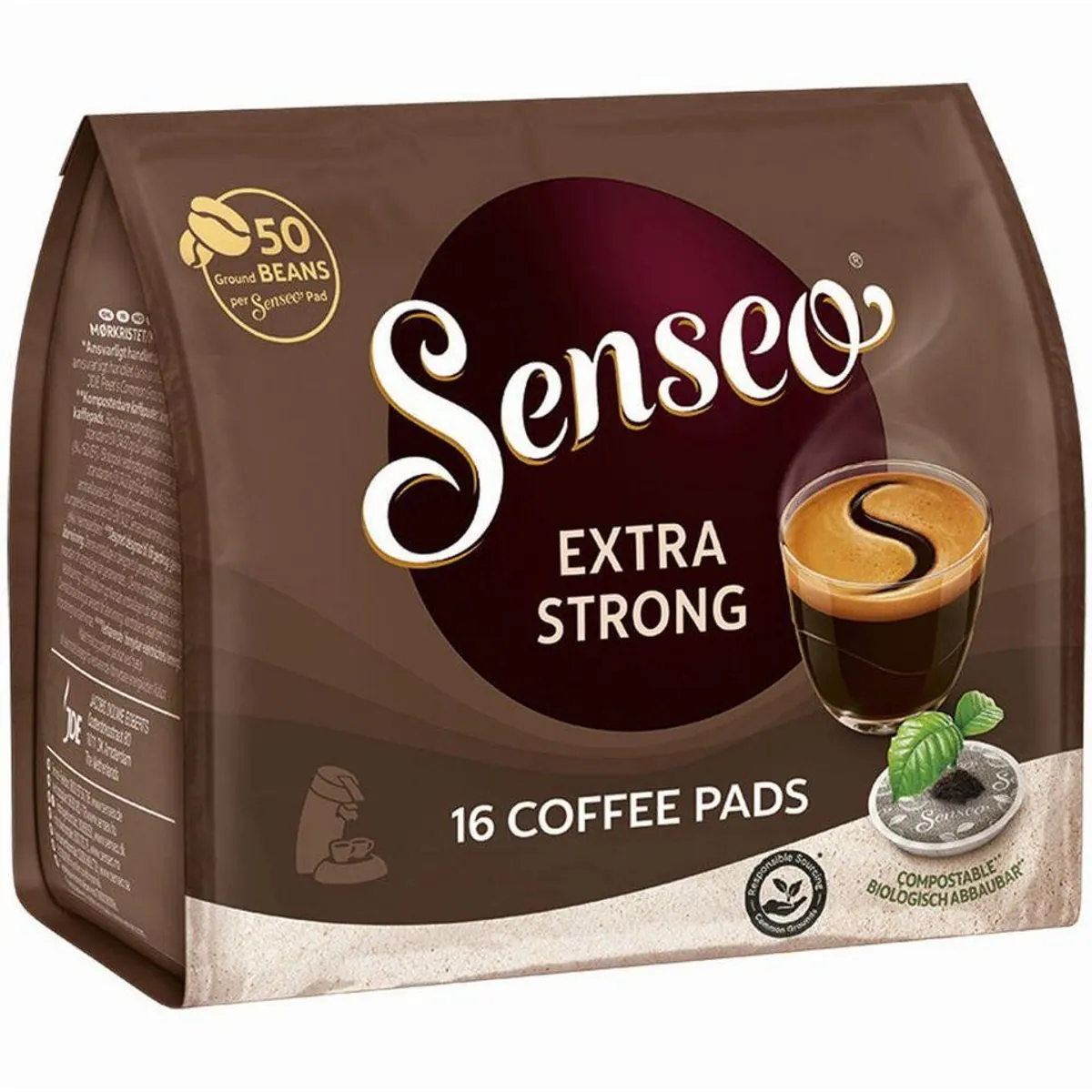 Senseo Extra Strong 16 Pads, würzig, intensiv, hoher Koffeingehalt 2