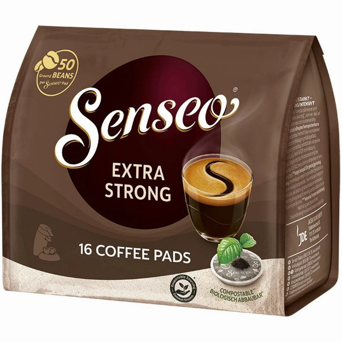 Senseo Extra Strong 16 Pads, würzig, intensiv, hoher Koffeingehalt 3