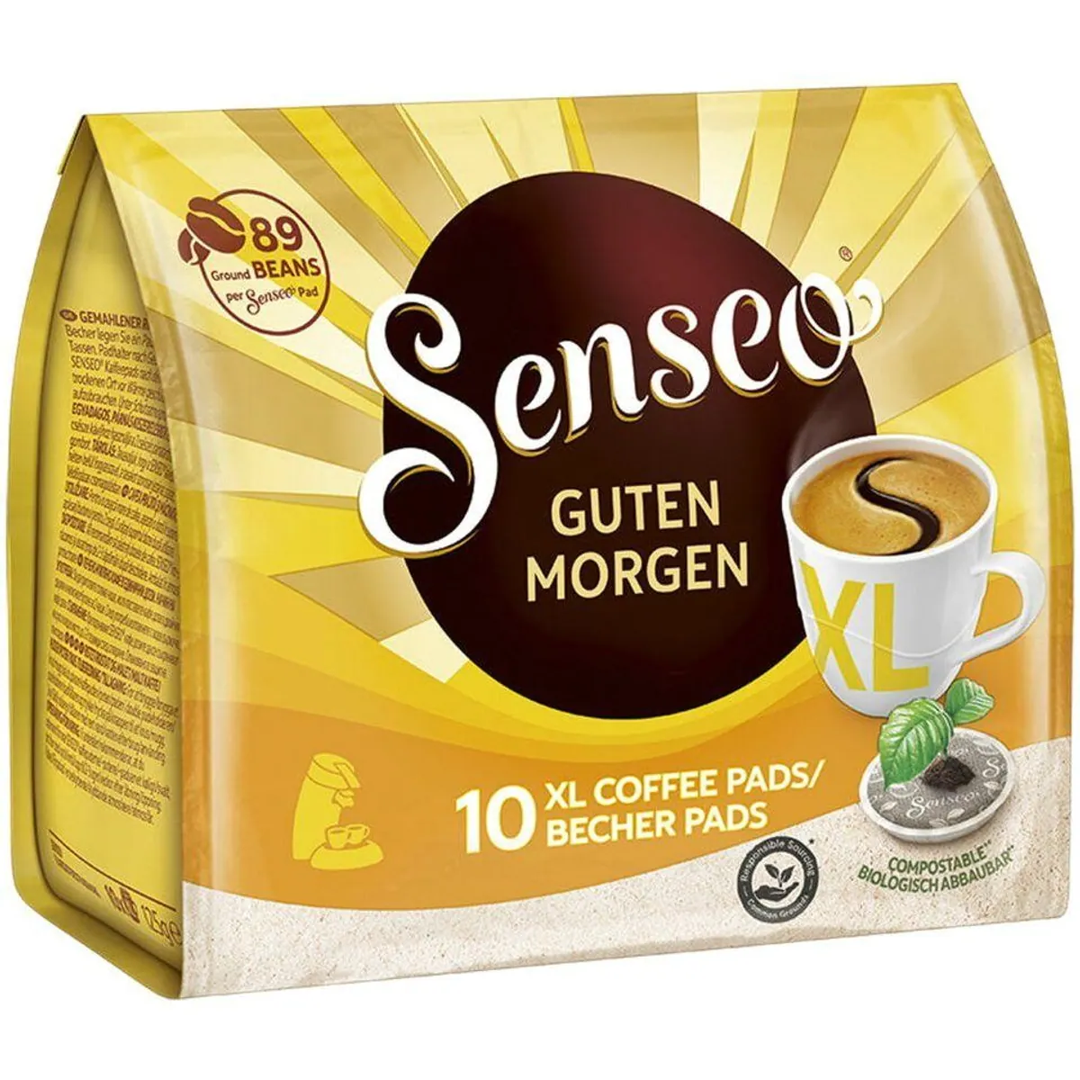 Senseo Guten Morgen XL Pads, intensiver Geschmack, ideal für den Morgen 2