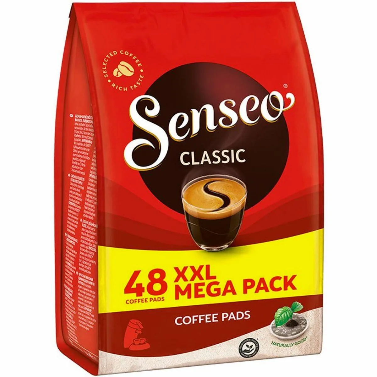 Senseo Kaffee Classic, ausgewogen im Geschmack, weiche Crema, 48 Pads 2