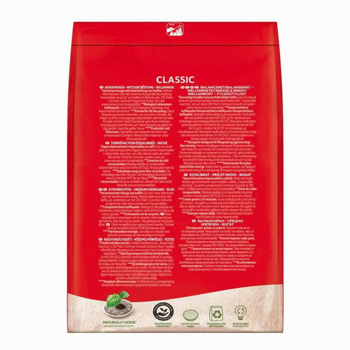 Senseo Kaffee Classic, ausgewogen im Geschmack, weiche Crema, 48 Pads 4