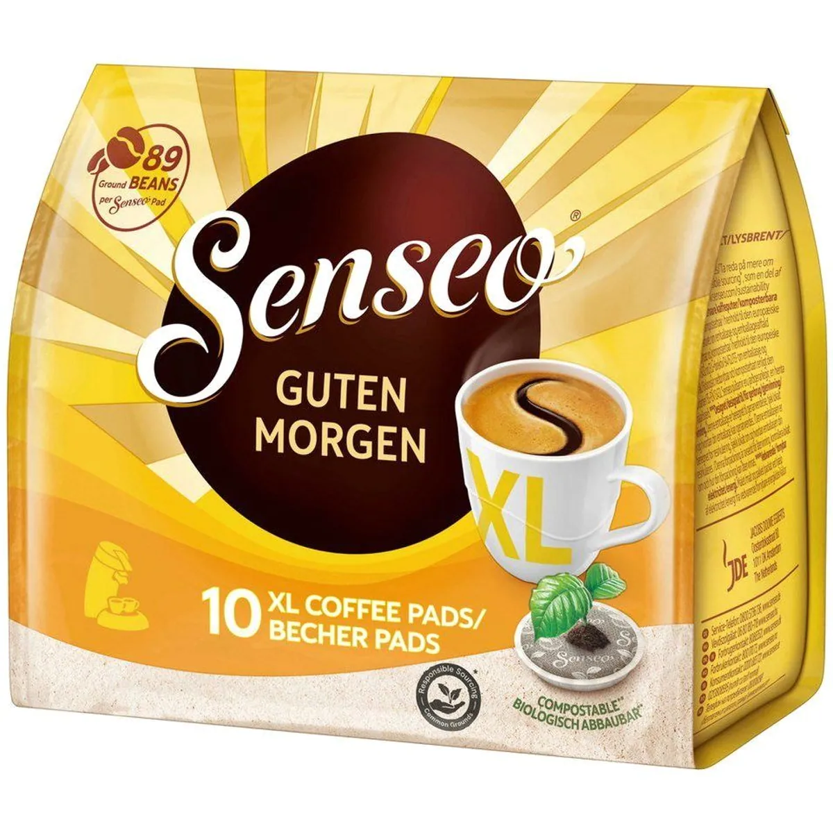 Senseo Guten Morgen & Strong XL Pads, ausgewogen und intensiv — für 100 große Getränke 4