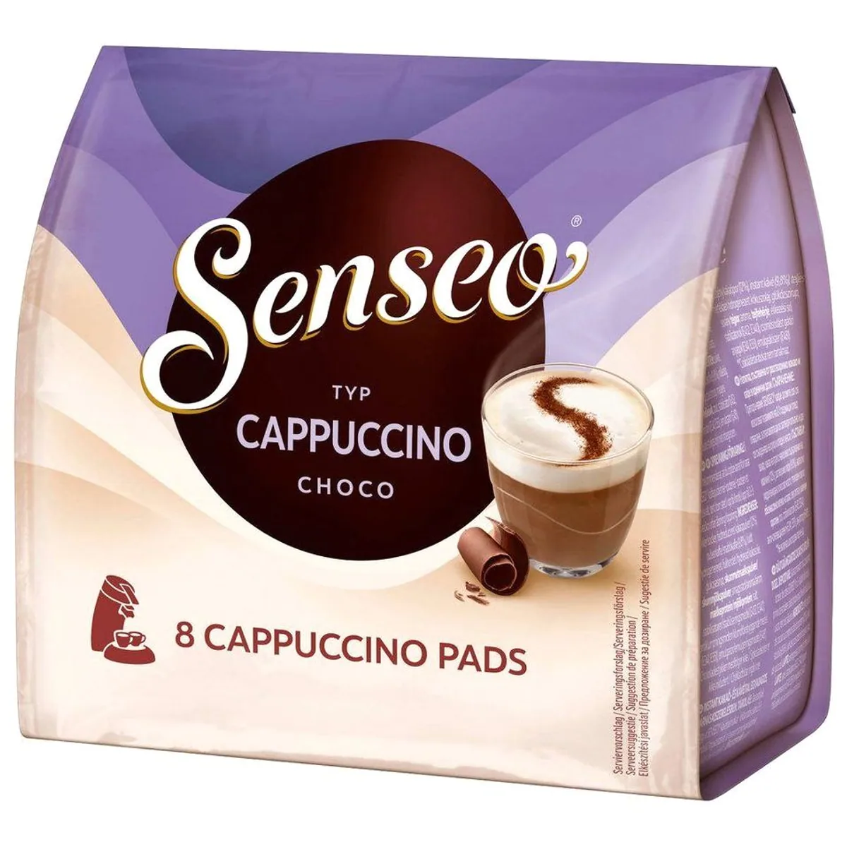 Senseo Cappuccino Choco Pads, schokoladig, cremig, aromatisch — 80 Getränke 4