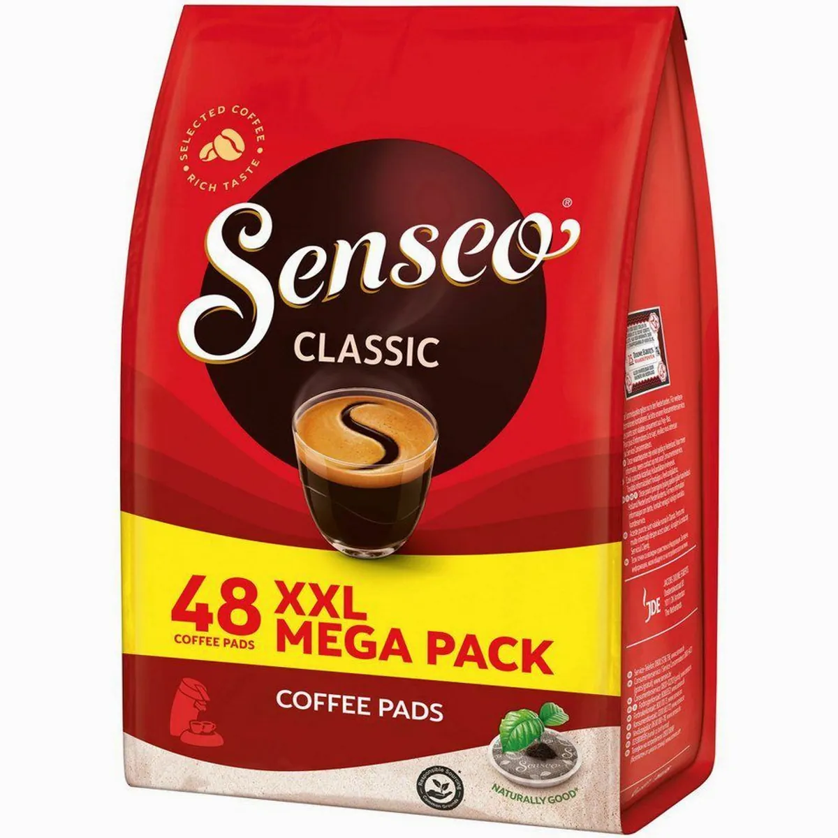 Senseo Classic Kaffeepads, ausgewogenes Aroma, 240 Portionen – 5er Pack 4