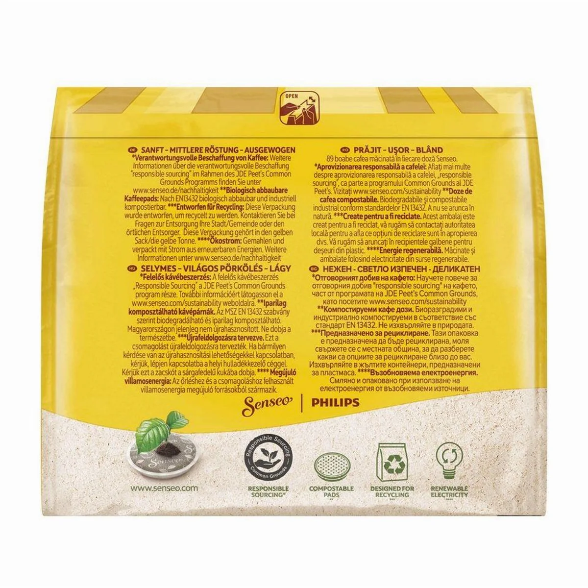 Senseo Guten Morgen XL Kaffeepads, ausgewogenes Aroma für 100 Becher 5