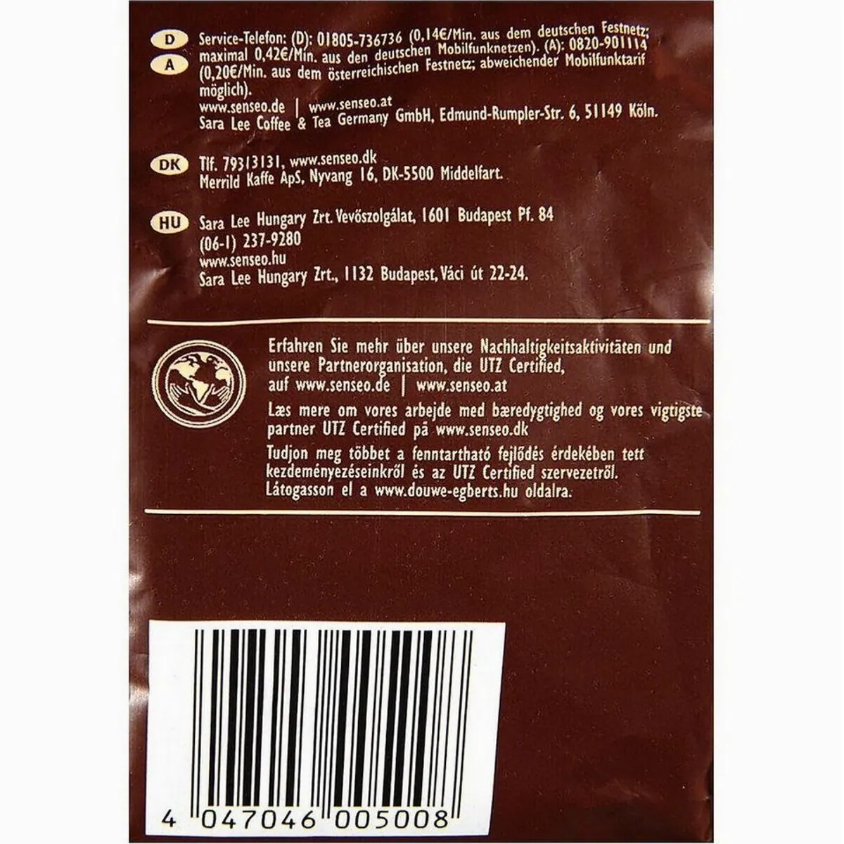 Senseo Cappuccino Schoko Pads, sanfte Schokoladen-Cappuccino-Noten, 8 Stück 2