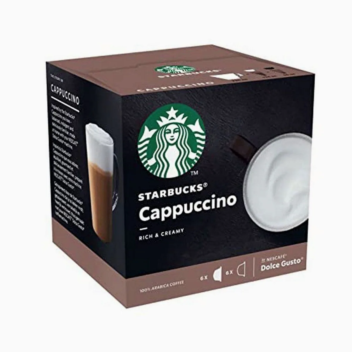 Starbucks Cappuccino, ausgewogen und cremig — 100% Arabica, einfache Zubereitung
